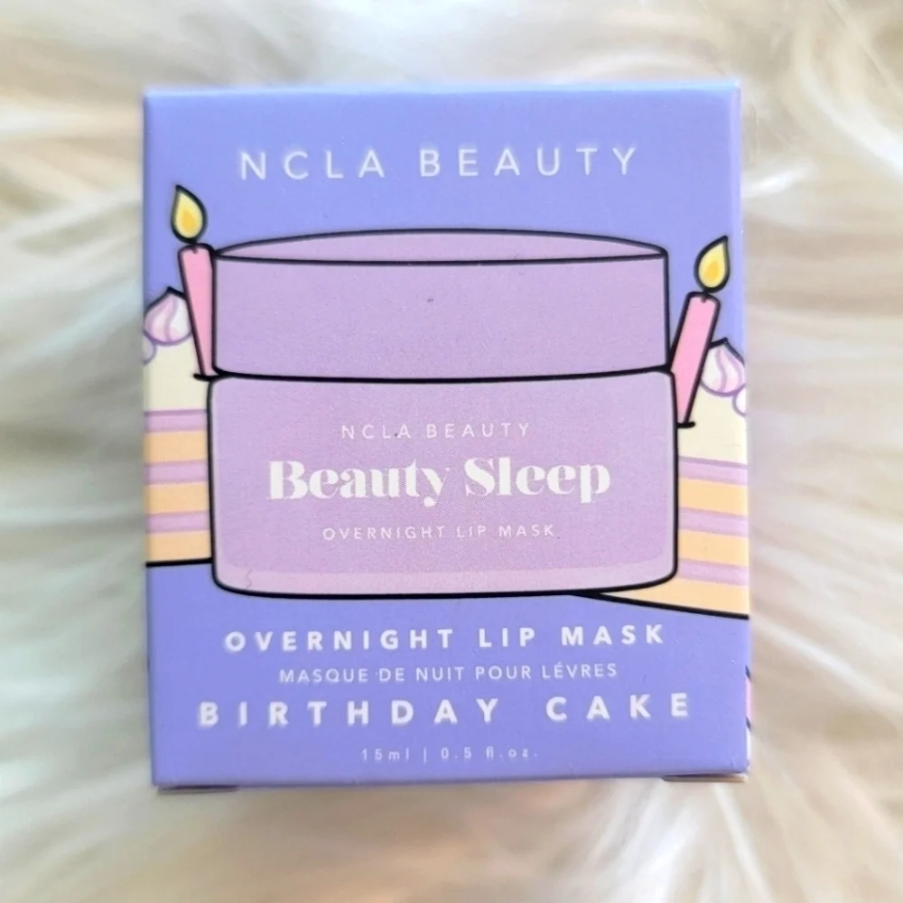 2/$20 New Beauty Sleep Overnight Lip Mask - BIRTHDAY CAKE 15 ml